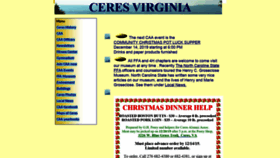 What Ceresva.org website looked like in 2019 (4 years ago)