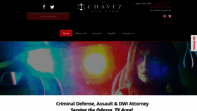 What Chavezlawfirm.com website looked like in 2019 (4 years ago)
