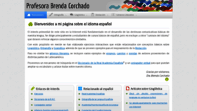 What Corchado.org website looked like in 2019 (4 years ago)