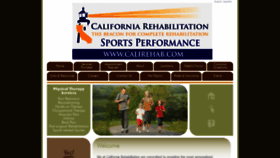 What Calirehab.com website looked like in 2019 (4 years ago)
