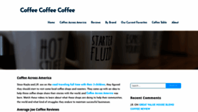 What Coffeecoffeecoffeeshow.com website looked like in 2019 (4 years ago)