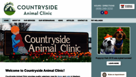 What Countrysideanimalclinic.net website looked like in 2019 (4 years ago)