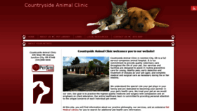 What Countrysideanimalvet.com website looked like in 2019 (4 years ago)