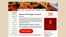 What Chinapagodatx.com website looked like in 2019 (4 years ago)