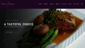 What Culinarycatering.ca website looked like in 2019 (4 years ago)