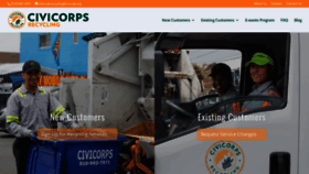 What Civicorpsrecycling.org website looked like in 2019 (4 years ago)