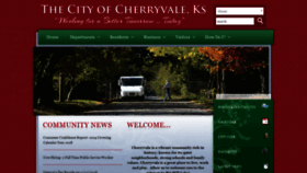 What Cherryvaleusa.com website looked like in 2019 (4 years ago)