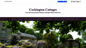 What Cockingtoncottages.co.uk website looked like in 2019 (4 years ago)