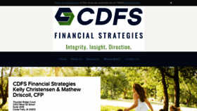 What Cdfsfinancialstrategies.com website looked like in 2019 (4 years ago)