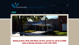 What Comsynrye.org website looked like in 2019 (5 years ago)