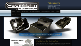 What Carteretdiecasting.com website looked like in 2019 (4 years ago)