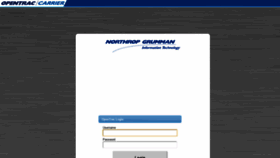 What Carrier.opentrac.com website looked like in 2019 (4 years ago)