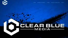 What Clearbluemedia.com website looked like in 2019 (4 years ago)