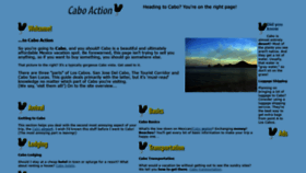 What Caboaction.com website looked like in 2019 (4 years ago)