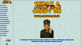 What Carryon.org.uk website looked like in 2019 (4 years ago)