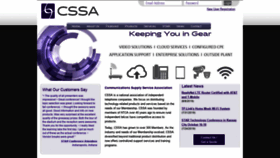 What Cssa.net website looked like in 2019 (4 years ago)