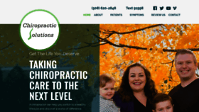 What Chiropracticsolutions.info website looked like in 2019 (4 years ago)