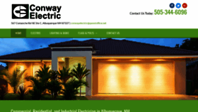 What Conwayelectric.com website looked like in 2019 (4 years ago)