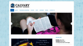 What Calvarybaptistwestmifflin.com website looked like in 2019 (4 years ago)