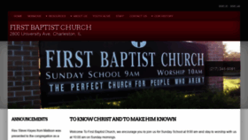 What Charlestonfbc.org website looked like in 2019 (4 years ago)