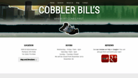 What Cobblerbills.com website looked like in 2019 (4 years ago)