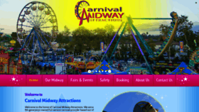 What Carnivalmidwayattractions.com website looked like in 2019 (4 years ago)