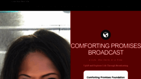 What Comfortingpromises.com website looked like in 2019 (4 years ago)