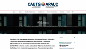What Cautg.org website looked like in 2019 (4 years ago)
