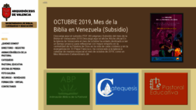 What Catequesisvalencia.com.ve website looked like in 2019 (4 years ago)