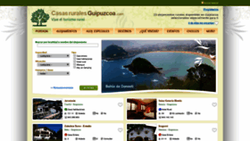 What Casasruralesguipuzcoa.com website looked like in 2019 (4 years ago)