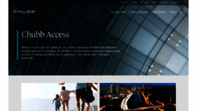 What Chubbaccess.ca website looked like in 2019 (4 years ago)