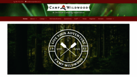 What Campwildwood.ca website looked like in 2019 (4 years ago)