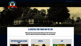 What Chillicothecountryclub.org website looked like in 2019 (4 years ago)
