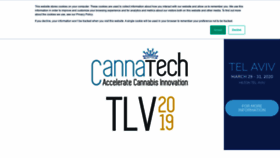 What Canna-tech.co website looked like in 2019 (4 years ago)