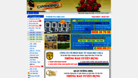 What Canthoinfo.vn website looked like in 2019 (4 years ago)
