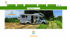 What Camper.help website looked like in 2019 (4 years ago)