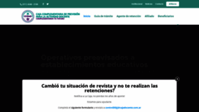 What Cajadocente.org.ar website looked like in 2019 (4 years ago)