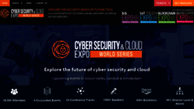 What Cybersecuritycloudexpo.com website looked like in 2019 (4 years ago)