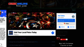 What Comiconlinefree.com website looked like in 2019 (4 years ago)