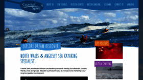 What Coastalspirit.com website looked like in 2019 (4 years ago)
