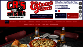 What Crssportsbar.com website looked like in 2019 (4 years ago)