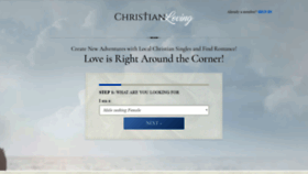 What Christianloving.com website looked like in 2019 (4 years ago)