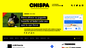 What Chispa.tv website looked like in 2019 (4 years ago)