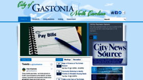 What Cityofgastonia.com website looked like in 2019 (4 years ago)