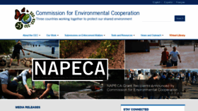 What Cec.org website looked like in 2019 (5 years ago)