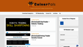 What Coinerpals.com website looked like in 2019 (4 years ago)