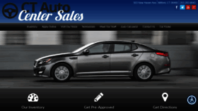 What Ctautocentersales.com website looked like in 2019 (4 years ago)