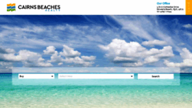 What Cairnsbeachesrealty.com.au website looked like in 2019 (4 years ago)