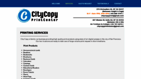 What Citycopyprintcenter.com website looked like in 2019 (4 years ago)