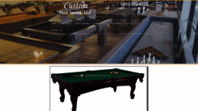 What Custompooltables.com website looked like in 2019 (4 years ago)